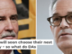 Will Larry Krasner, right, win a third term? Or will fellow Democrat Pat Dugan replace him? Jessica Griffin/The Philadelphia Inquirer, left, and AP/Matt Rourke, right, via AP Photo